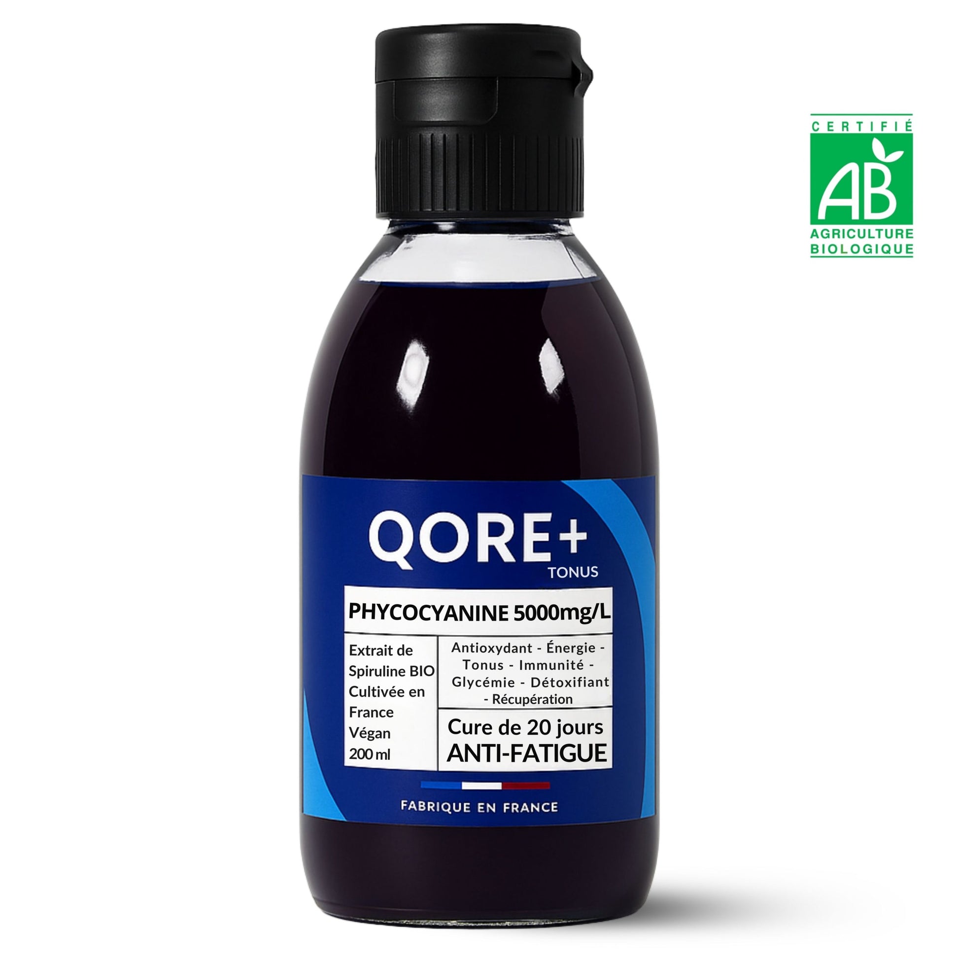 phycocyanine bio française haute concentration