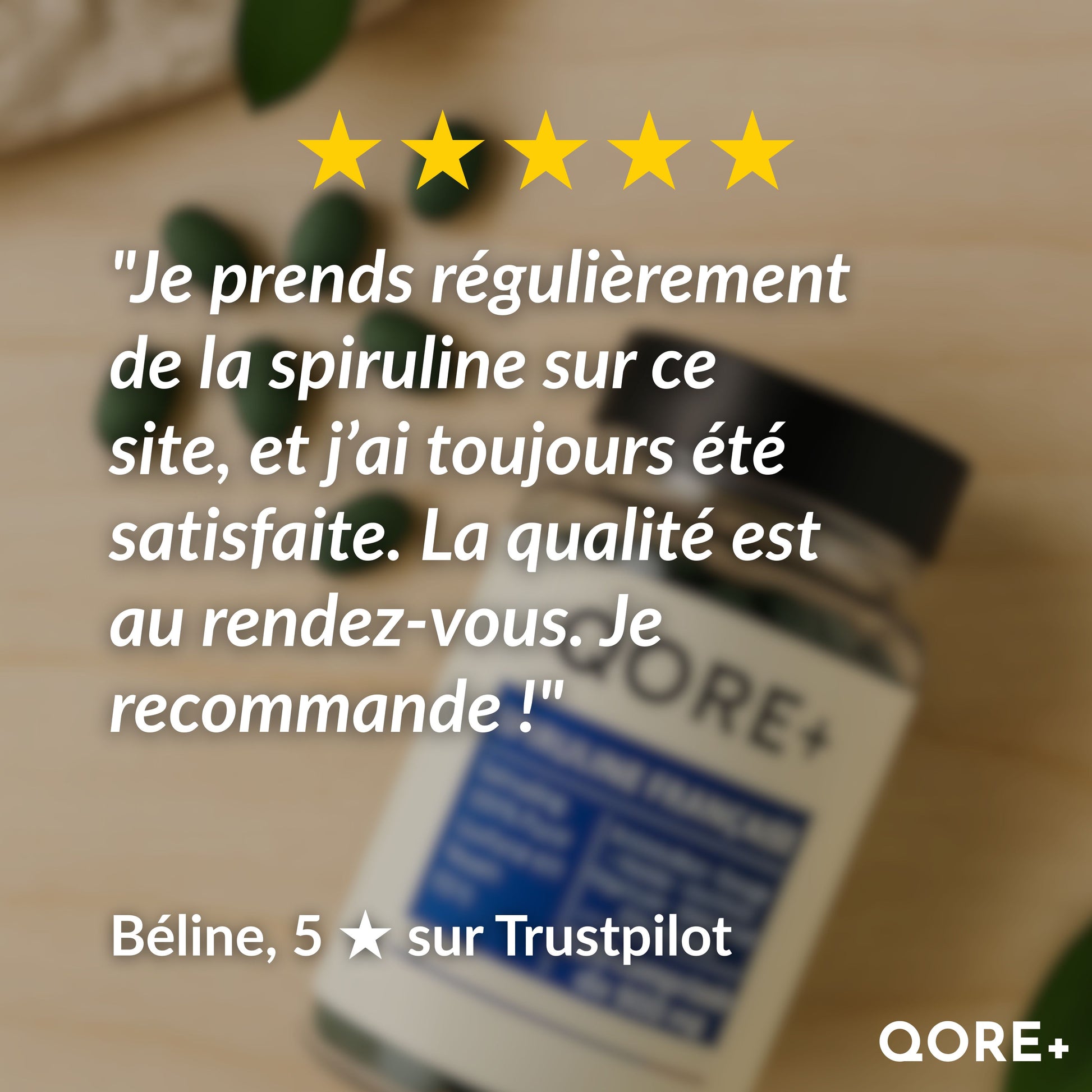 SPIRULINE BIO FRANÇAISE - Cure de 30 jours - L'ÉNERGIE NATURELLE DE L'ÉTÉ